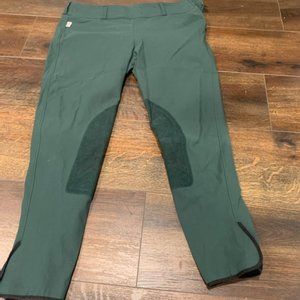 Tailored Sportsman Breeches - Forest Green - 32R
